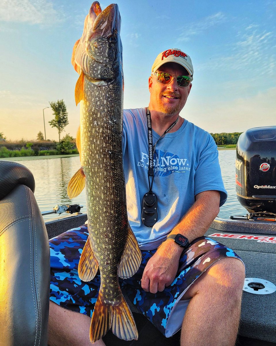 joelthemuskyman's tweet image. Not what I was expecting on the figure-eight!

#stcroixrods #bestrodsonearth #finsbraid #finsfishing #offshoretackle #rangerboats #minnkota #humminbird #muskyinnovations #stealthtackle #engelcoolers #simmsfishing #npaa #fishing