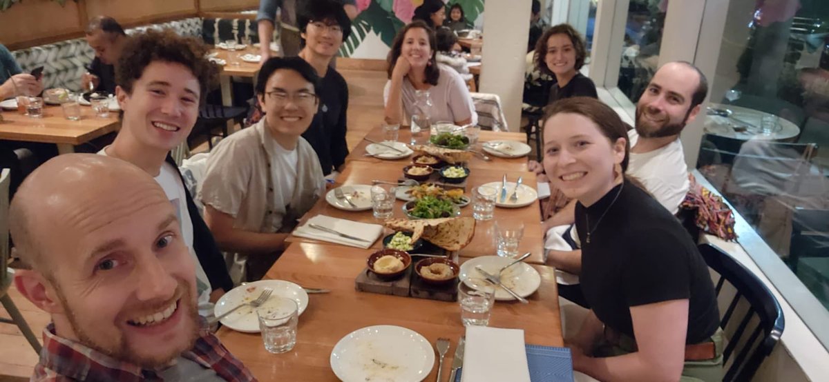 MExpositoAlonso's tweet photo. Dinner with summer interns Andy Huynh and Diego Perez and some lab members!
#MOILAB
Wildseeds restaurant in palo alto, super tasty all vegan (including things like blue cheese!) https://t.co/6WF7tx8b2s