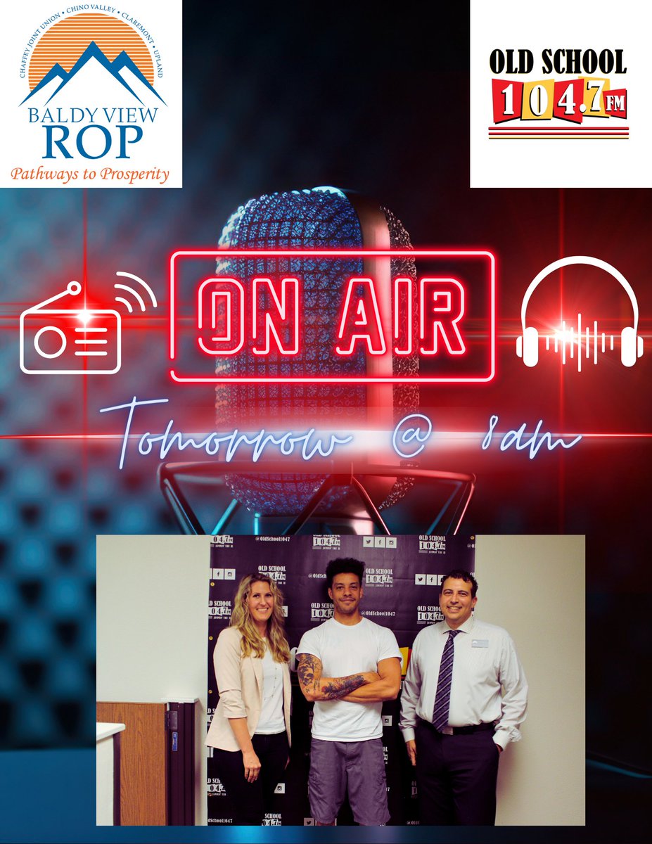 BVROP is going to be on the radio! Tune in to Q104.7 and hear their interview tomorrow, 9/3/23, at 8:00 a.m.! <a href="/oldschool1047/">OldSchool1047</a> 
#bvrop #radio #ontario #claremont #upland #chinohills