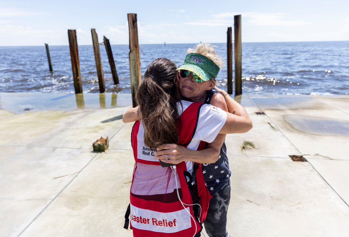 RedCrossNFL's tweet photo. More than 500 Red Cross disaster responders are providing comfort, support and relief to thousands of people affected since Idalia made landfall.

Our work is just beginning in the community and your help is still needed to make an impact. Learn more: https://t.co/SsGdnjCWT1 https://t.co/ep21g3bduc