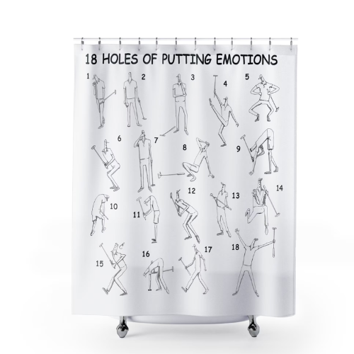 Golftoons's tweet photo. The wait is over.  You can now get a @Golftoons  inspired Shower Curtain.  Perfect for the guest bathroom or a thoughtful surprise #golf gift for your wife!

#Mugs, Pint Glasses &amp; #Tumblers also available.   Have a look &amp; share with your #golfbuddies.

https://t.co/WnsstGjDXg https://t.co/cUBLklPk5h