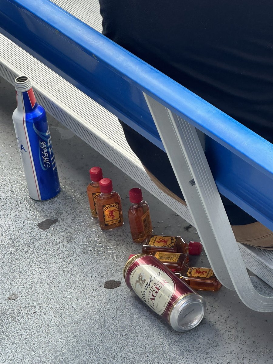 KSBarLex's tweet photo. I don’t remember uncle Mitch allowing us to buy @Fireball at @Kroger field?! https://t.co/n4tId0GvHP