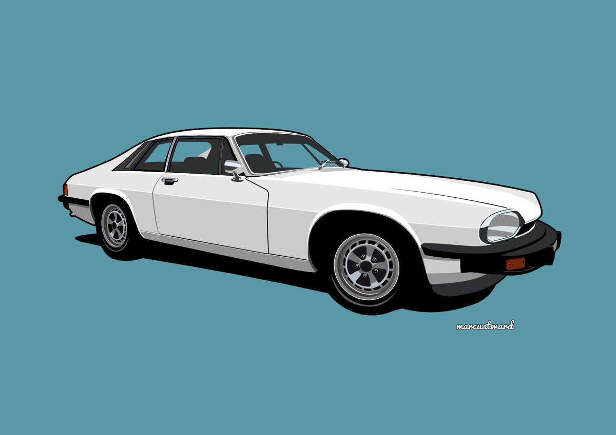 marcus_t_ward's tweet photo. Dis someone say #Caturday?
Another quick illustration in a simpler, solid colours style. This one has an easy link with my last drawing!
#Jaguar #XJS
#CarArt #VectorDrawing #AffinityV2 https://t.co/6hdpFQyW94
