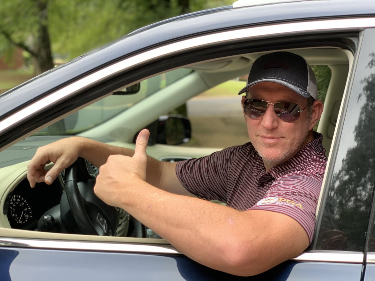 annafreeman's tweet photo. And he’s off! Praying for my sweet @RadioWyatt as he starts his 13th season doing radio for the Dawgs! So proud of him! Matt’s work ethic is second to none, and as Mary Liddy says, “he’s the BEST!” We ❤️ you, Matt! Always cheering for our favorite QB! #LoveHim @HailStateFB https://t.co/xXSvRNglXz