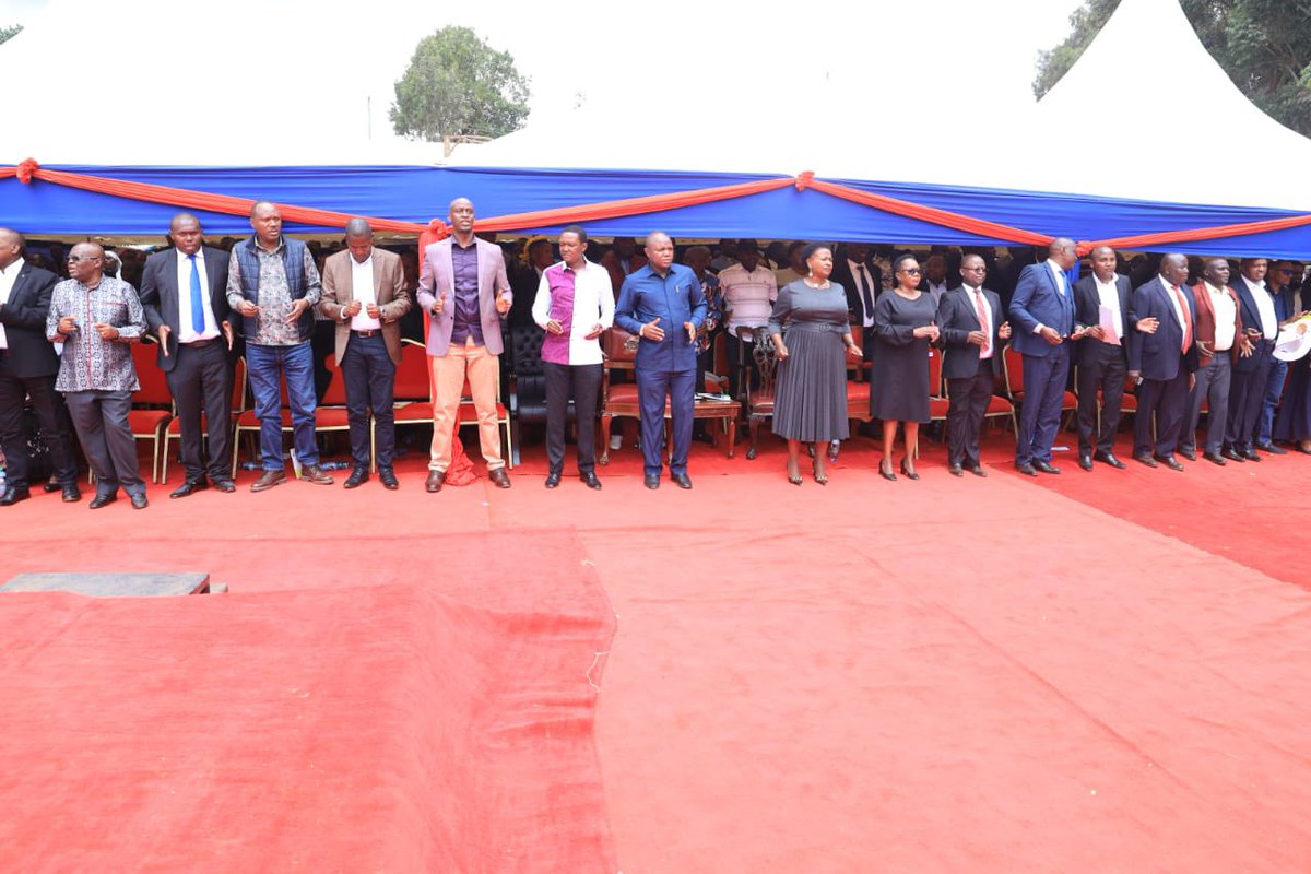 I want to express my deepest gratitude to all who gathered with us to celebrate the life of Hon. Gideon Kavuu, a dedicated leader, a loving father, and a devoted husband. His legacy will forever be etched in the history of our Assembly.
Rest in peace, Hon. Gideon Kavuu🕊️