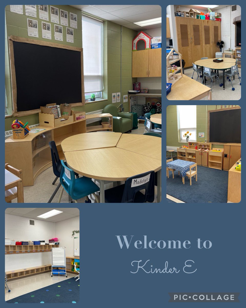 Welcome to Kinder E! All week we have been busy setting up our classroom and we can’t wait for you to see it in person on Tuesday! Enjoy your long weekend! #ocsbfirstday #ocsb #ocsbkinder