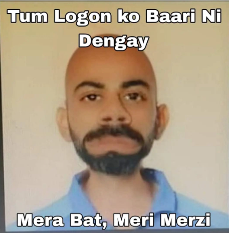 saltafa's tweet photo. Kirat Vohli ye kia baat hoyi bhai https://t.co/29eEq5NGOe