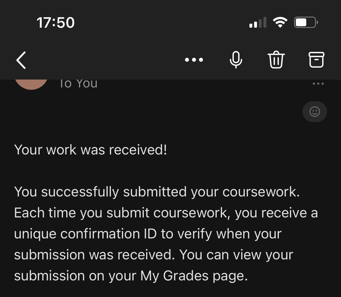 Assignment 7 of 7 submitted for the first year of my degree! It’s been quite the learning curve but a journey I am pleased to be on! 4 weeks and year 2 begins! #DegreeApprenticeship #SHUstudent
