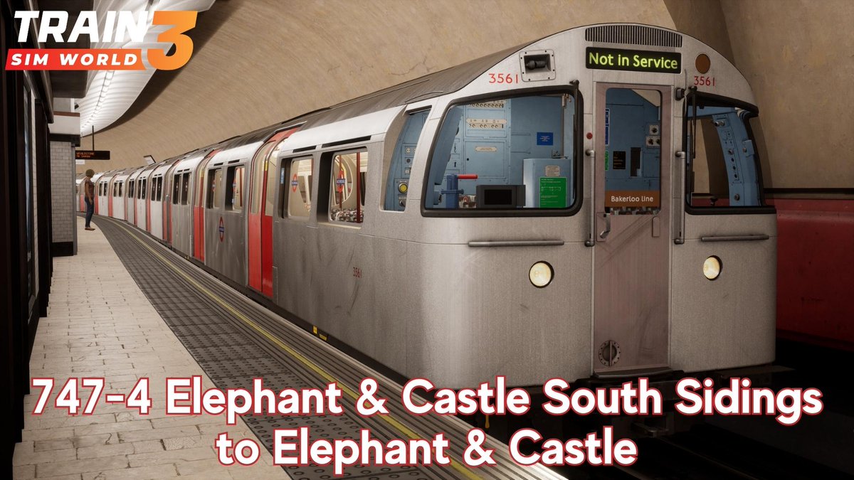 neal08ni's tweet image. 747-4 Elephant &amp;amp; Castle South Sidings to Elephant &amp;amp; Castle - Bakerloo Line - 1972 Stock - TSW3

#8BitDojo #TrainSimWorld3 #MasterTheMachine #TSW3

youtu.be/zs9NgyOUQyI