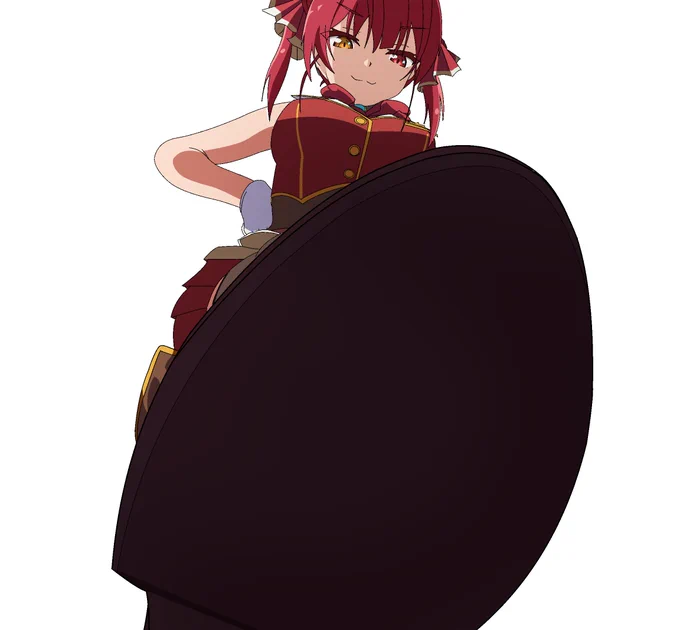 also, here are some non-cropped full res cels! #マリンのお宝  
