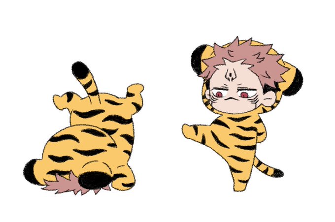 「animal costume tiger print」 illustration images(Latest)