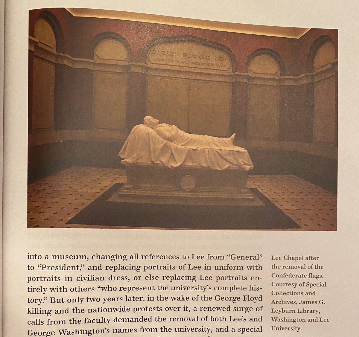 CivilWarJon's tweet photo. In chap. 14, Allen Guelzo (@MadisonProgram at @Princeton) explores the changes that have taken place at Robert E. Lee's grave at @wlunews from 1870 to 2023.
Don't miss out to win a FREE copy of #FinalRestingPlaces here:
https://t.co/99bzn1SXms https://t.co/yclUpV0Q4c