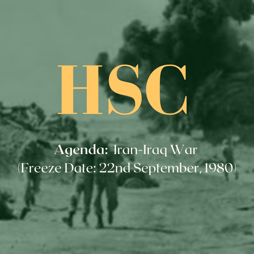 GearMun's tweet photo. 🇮🇷Revealing the agenda for the HSC committee of GEARMUN 2.0- of war, terror and tremor! 🇮🇶 https://t.co/nT4kpfpv6H