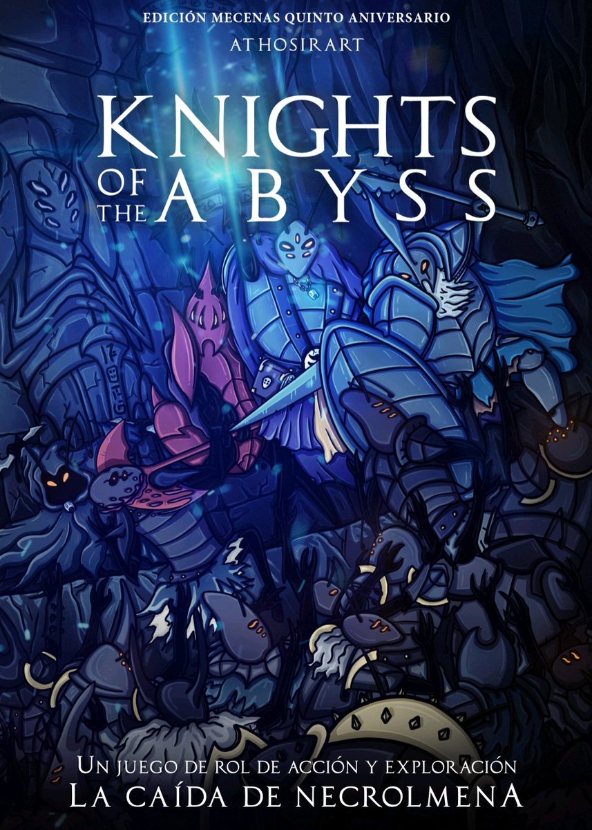 Vamos con el hilo de #KnightsoftheAbyss 🐝🕸 Aquí podréis encontrar un poquito la info más destacada sobre este mundo de fantasía oscura post apocalíptica, en un mundo dominado por insectos🧵