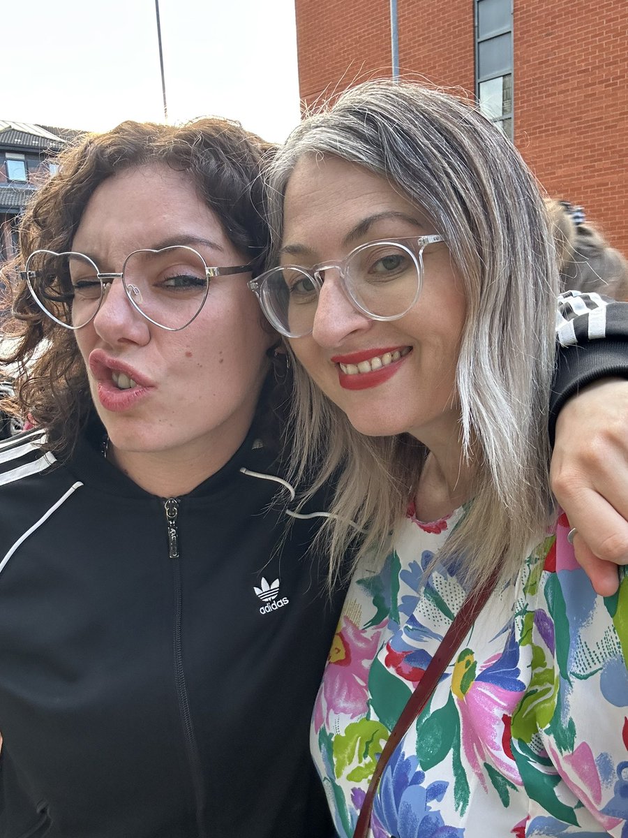 Bumping into Manc legends ❤️ <a href="/FionaLedgard/">Fiona Ledgard PT</a> ❤️