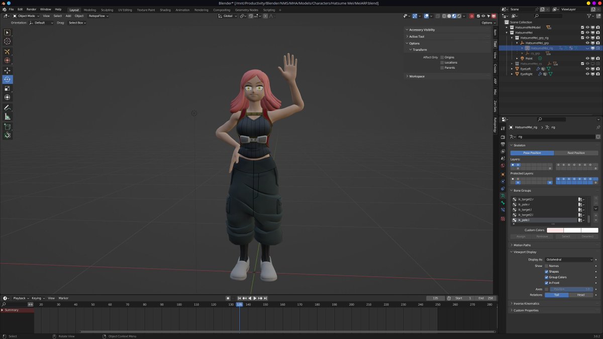 Z3NSFWS's tweet photo. Uploaded new version of my Hatsume Mei rig with a custom anime shader over on SmutBase https://t.co/3UE3DSbyzK
Before and after pics of default vs shader: https://t.co/A94Haaf2mS