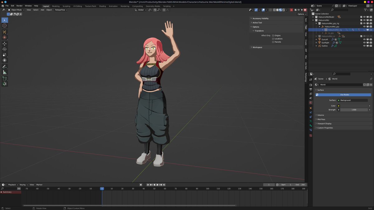 Z3NSFWS's tweet photo. Uploaded new version of my Hatsume Mei rig with a custom anime shader over on SmutBase https://t.co/3UE3DSbyzK
Before and after pics of default vs shader: https://t.co/A94Haaf2mS