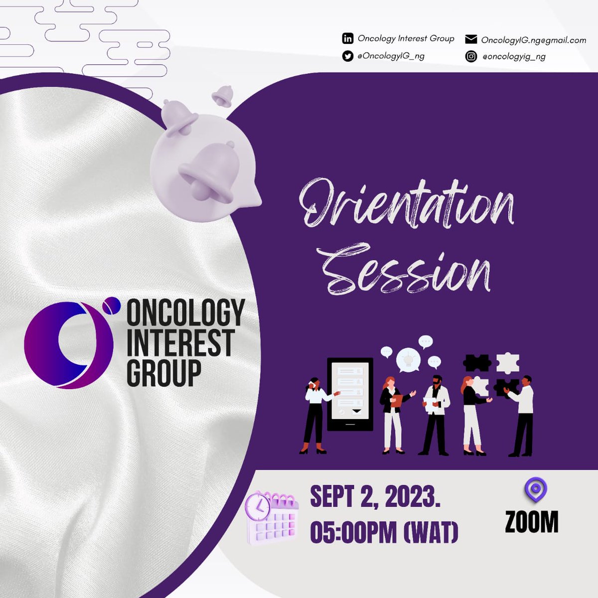Exciting news! We've launched the 2023/2024 cycle with an incredible onboarding session. Welcoming new and returning members to our close-knit oncology community. 

#OIGNigeria #OncologyCommunity #OncologyInterestGroup