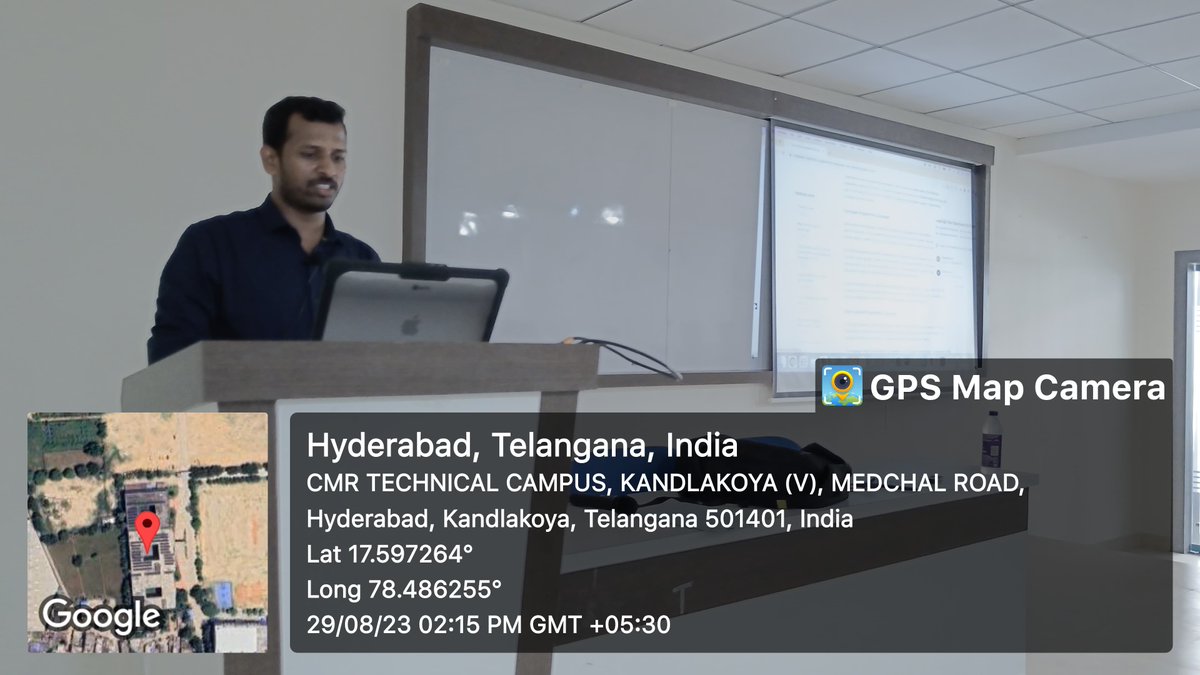 CmrtcCse's tweet photo. Recap of the inspiring guest lecture on JavaScript and React.js by Rajinikanth B, a renowned professional trainer and freelancer, held on August 29, 2023.  #WebDev #JavaScript #ReactJS #WebDevelopment https://t.co/rrkBMYmzV5