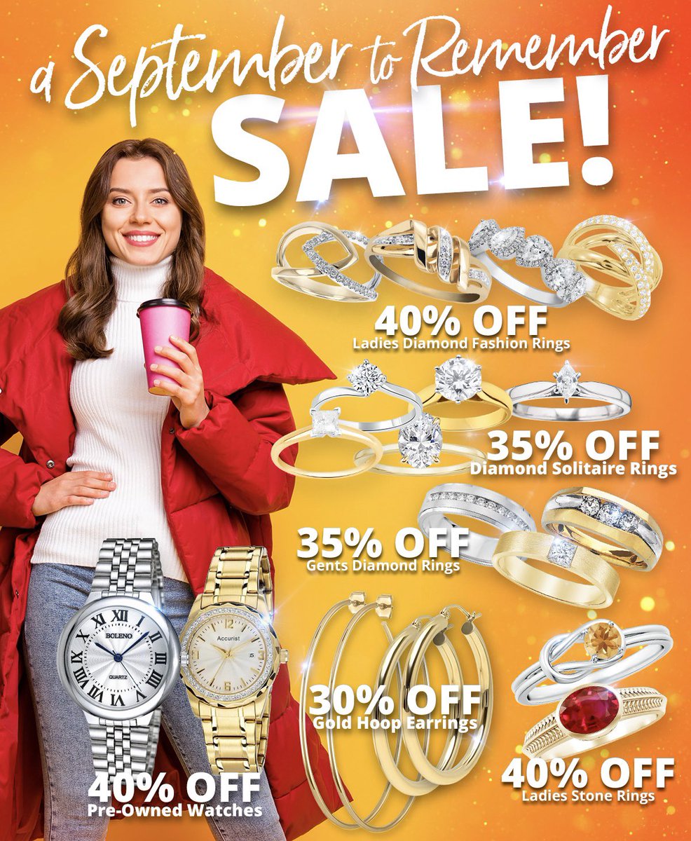 Fall approaches but our Fall sale is already here! #pawnshop #oakland #sanfrancisco #sf #bayarea #pawnshopfinds #pawnshopdeals #bestcollateral #gold #goldhoopearrings #diamondrings #stonerings #mensjewelry #mensfashion #watches #watchesforsale #fallsale #welcometofall