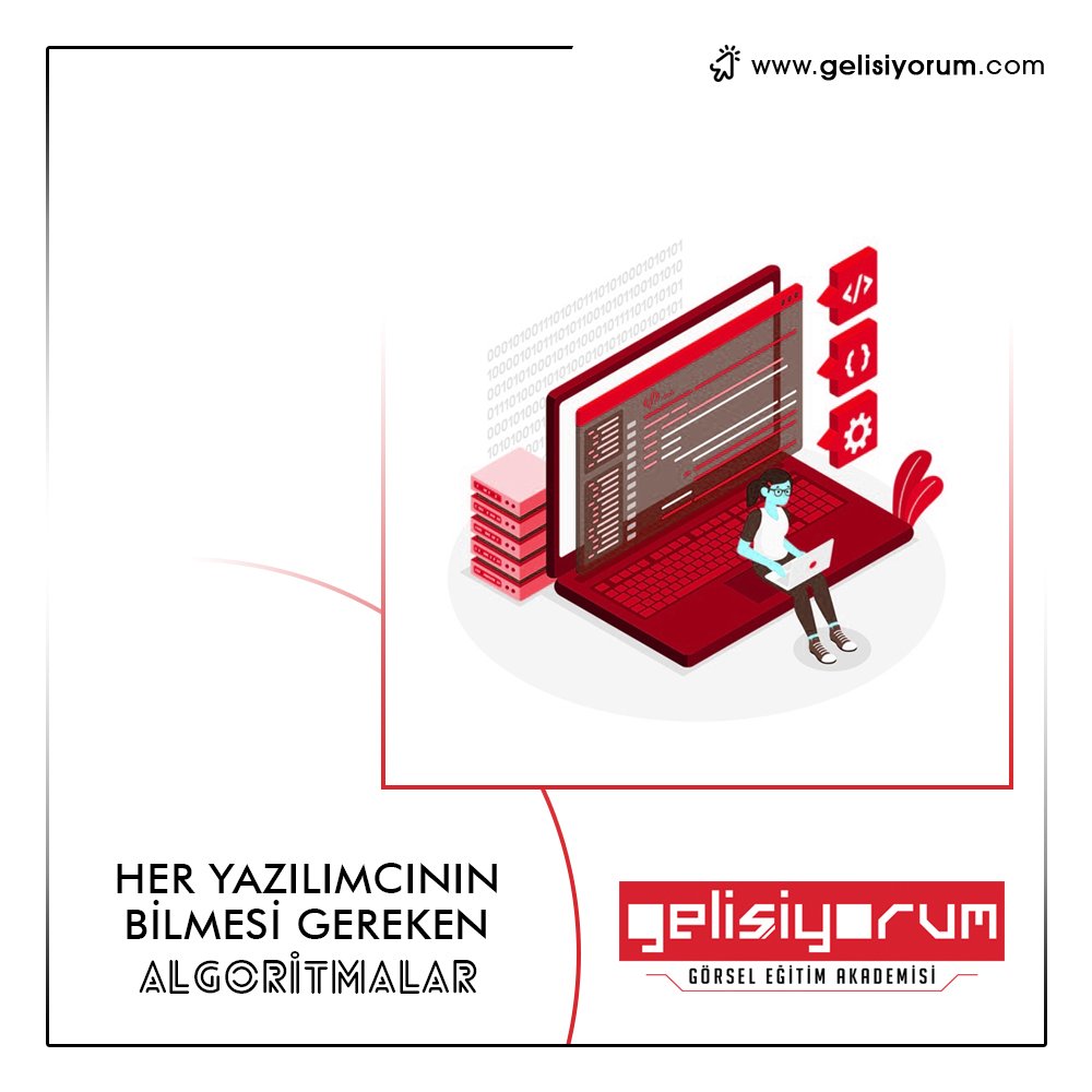Algoritma Nedir?
Algoritma;  belirli bir problemin ya da sorunun çözümü için ihtiyaç duyulan tüm  işlemlerin sıralı ve mantıksal olarak ifade edilme şeklidir.

Sıralama Algoritmaları:
Sıralama  algoritmaları, çok sayıda öğeyi yüksekten düşüğe veya tam tersi gibi  belirli bir