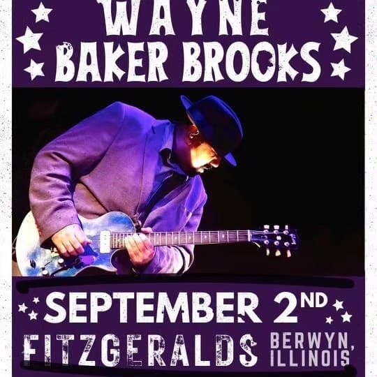 waynebrooks's tweet image. Tonight @ FITZGERALD'S BERWYN Get ready for electrifying blues music  Chicago Blues Hall of Famer &amp;amp; Chicago Music Awards Nominee, Wayne Baker Brooks.
ticketweb.com/event/saturday…

#ChicagoBlues #Chicago #bluesmusic #blues #bluesrock #bluesguitarist #bluesguitar #bluessinger #berwyn