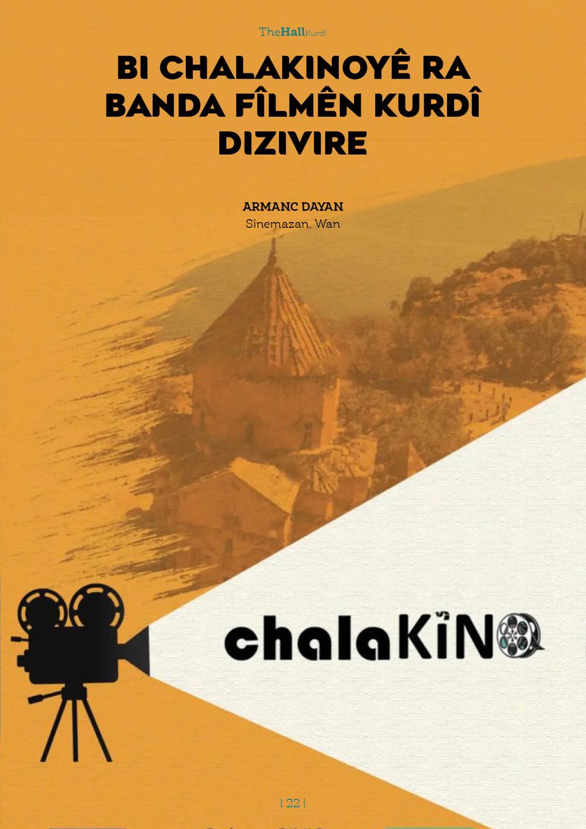 RaisingKurds's tweet photo. Bi Chalakînoyê Ra Banda Fîlmên Kurdî Dizivire

Sînemazan Armanc Dayan ji bo The Hall Kurdî Behsa Projeya Danîşana Fîlman Kir. @ArmancDayan @ChalakEventsWan @ChalakEvents 

📍 https://t.co/aT7Wp4vpDw

#chalakevents #chalakîno #kurdishfilms #cinemadays #wan https://t.co/M1UtCal5LI