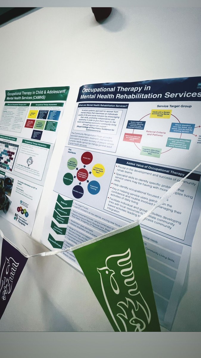 🌈Great day spent at <a href="/BelfastTrust/">Belfast Trust</a> Mental Health Jobs Fair 2023! 🥳 

Lots of information provided from all the service areas and hopefully some new recruits making their way into the world of Occupational Therapy 

✨ Well done to all those involved 🌈
<a href="/theRCOT/">Royal College of Occupational Therapists</a> <a href="/RCOTNIreland/">RCOT Northern Ireland</a>