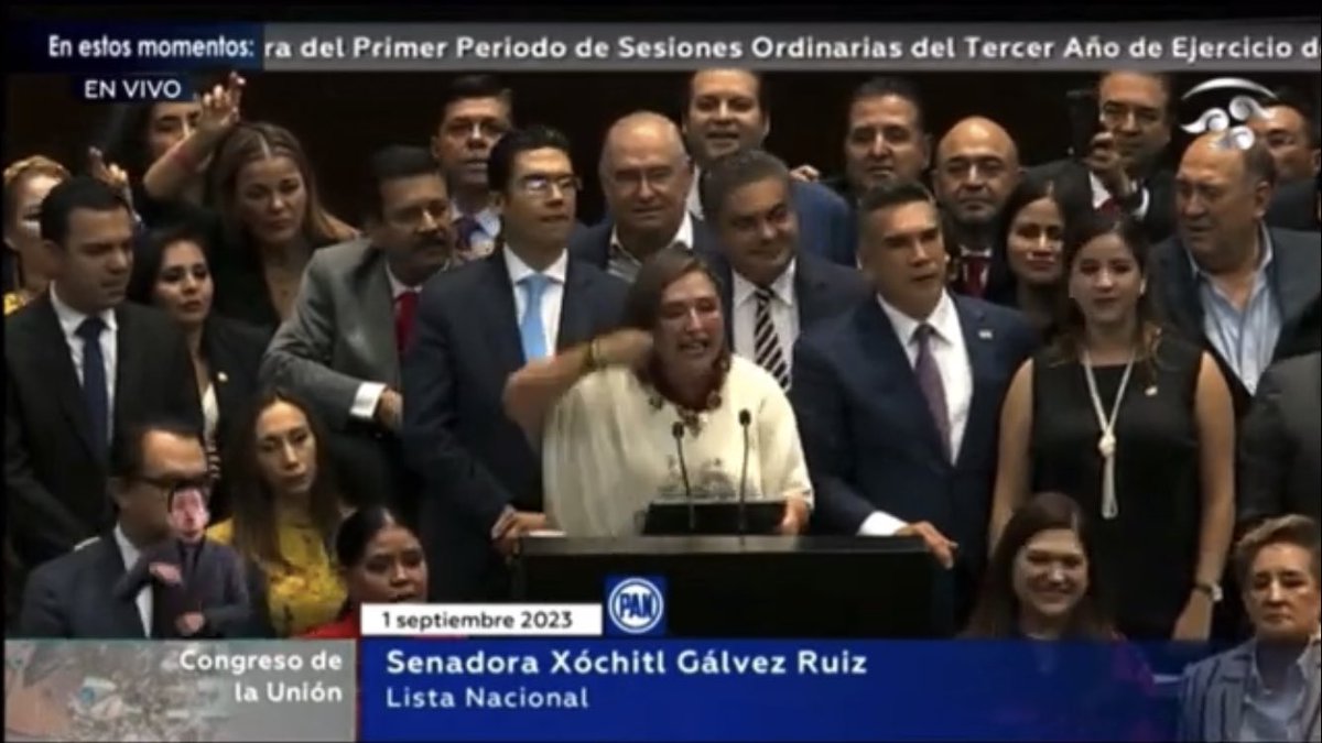 Fernando Guzmán (@fernandoguzman_) on Twitter photo Vamos por MéXico <a href="/XochitlGalvez/">Xóchitl Gálvez Ruiz</a> frente a la violencia y la inseguridad, inteligencia corazón y firmeza! La 4T defraudó y traicionó la esperanza, odiar ha sido el lema desde Palacio Amar debe ser el nuevo verbo, abracemos la democracia y la reconciliación. Viva MéXico. Vamos por MéXico <a href="/XochitlGalvez/">Xóchitl Gálvez Ruiz</a> frente a la violencia y la inseguridad, inteligencia corazón y firmeza! La 4T defraudó y traicionó la esperanza, odiar ha sido el lema desde Palacio Amar debe ser el nuevo verbo, abracemos la democracia y la reconciliación. Viva MéXico.