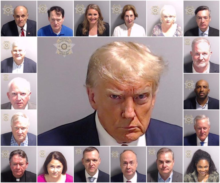 ACTBrigitte's tweet photo. They took a stand for election integrity and this is how the Democrats responded.

When will Republican DA’s take action? https://t.co/ak9Ckxfd53