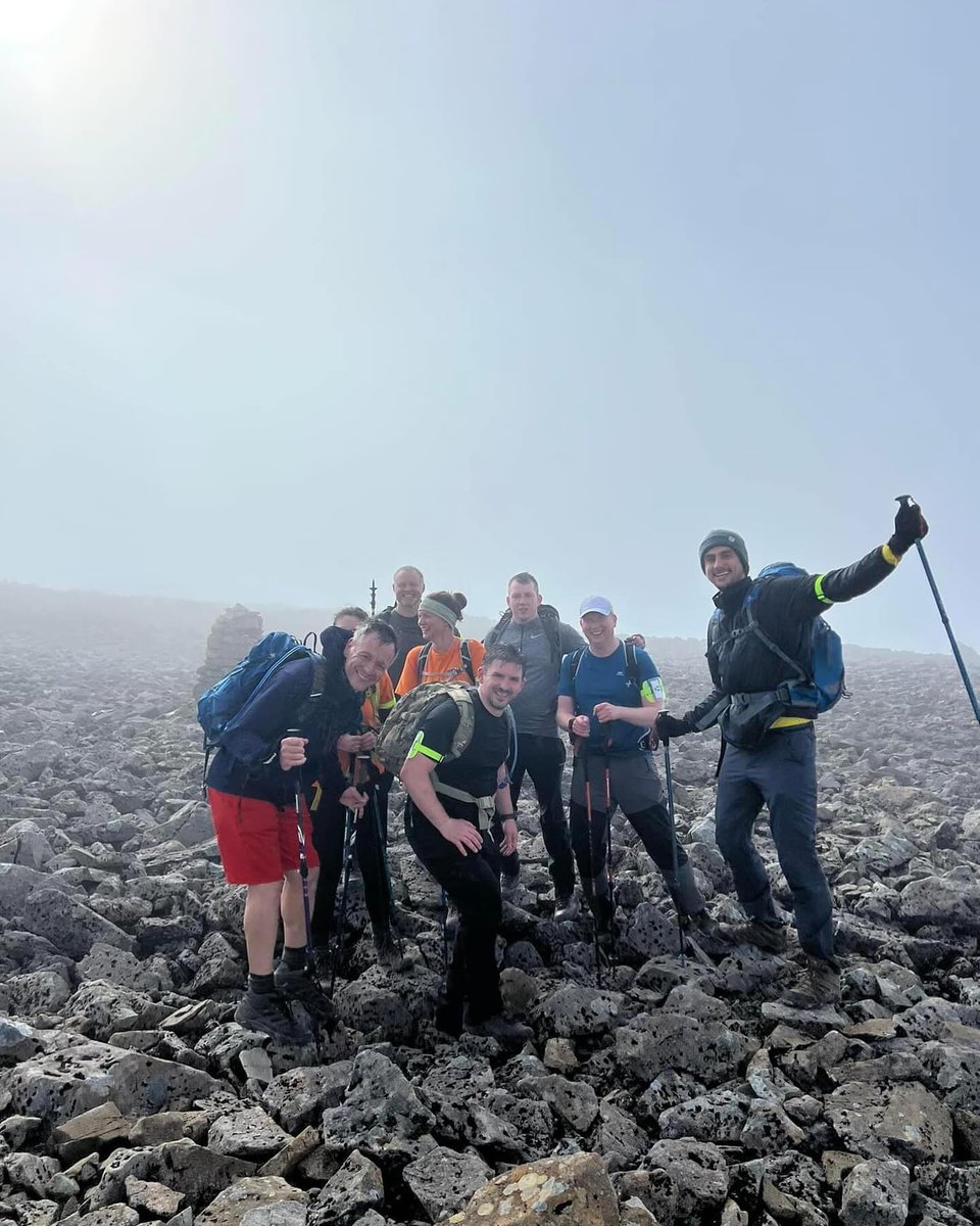 Photos from Andy, Nathan and Jon on Ben Nevis this morning, starting this weekend’s Open National Three Peaks Challenge! ⛰️ instagram.com/p/CwsqZfVLSU0/