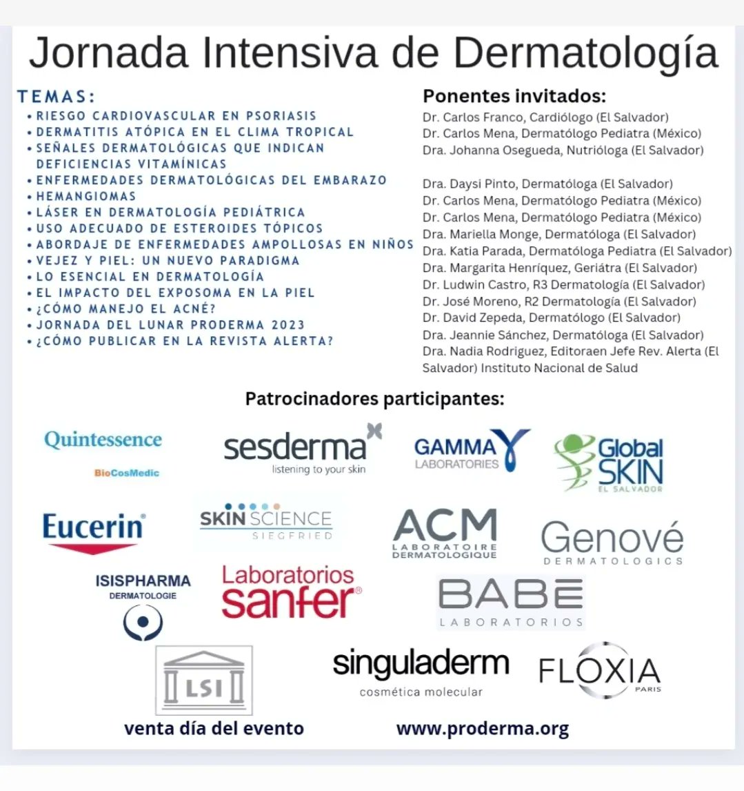 AnettM's tweet photo. #jornadaintensivadermatologia #dermatologia #derma #proderma #estudiantesdemedicina #medicos #medicosespecialistas #dermatology #congreso #skin https://t.co/1kmBZy2XEm