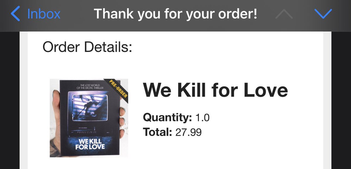 You're damn right I pre-ordered this @YellowVeilPics blu-ray about one of my favourite genres from @VinegarSyndrome #wekillforlove  #eroticthriller #eroticthrillers #eroticthrillerfilm #yellowveilpictures #vinegarsyndrome #bluray