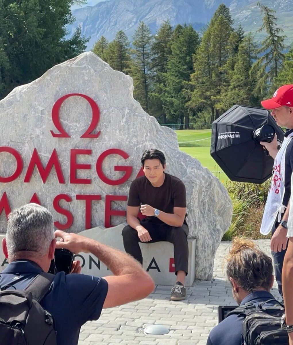 HYUNBINPH1's tweet image. More of #HyunBin for #OmegaEuropeanMasters