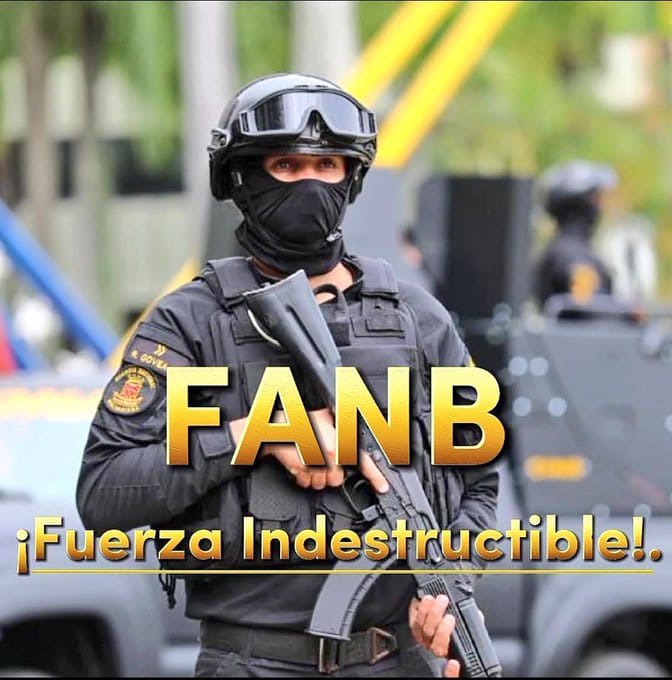 Nuestra Fuerza Armada Nacional Bolivariana seguirá garantizando la máxima protección del Pueblo Venezolano.