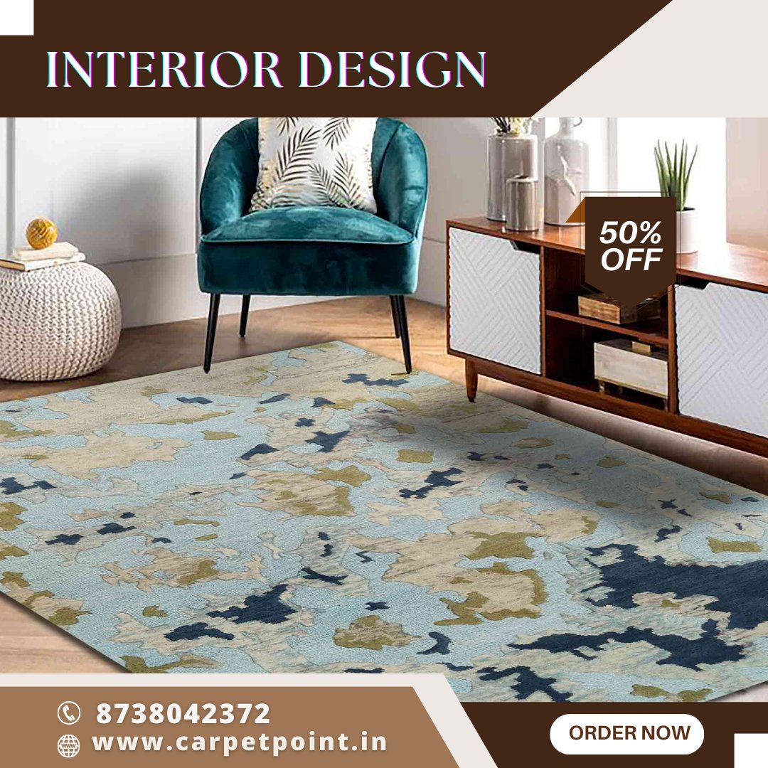 Hand made tufted carpet fine handcraft in loop pile with 100%  supreme wool.

#carpetpoint #carpetlove #stylishhomes #homeinspo #cozyrugs #handmadecarpet #luxurycarpets #interiordesign #homedecore #Delhi #Pune #Mumbai