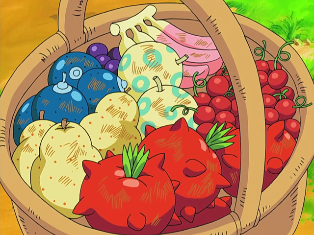 substitub3's tweet photo. As much as I love the fruit anagram names, I'll probably rename #fadedmemory's berries so that players can deduce the functionality from name alone.
It's hard to guess that an Asspear Berry cures FRZ, rather than a Spicy Berry or something along those lines https://t.co/Fmlku2dJJB