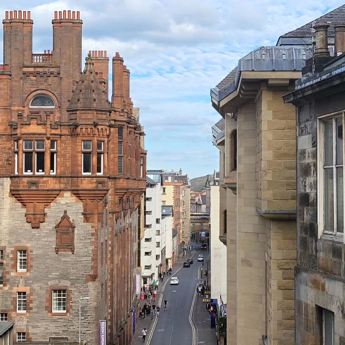 Edinburgh, day 1. I hurt all over, but worth every step.