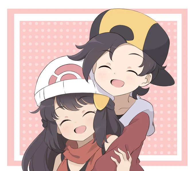 Dawn and Ethan art Redraw! 