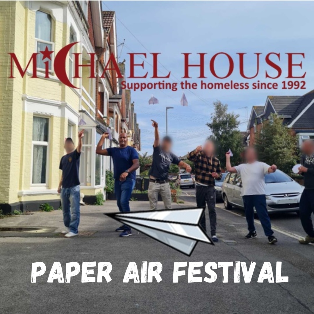 It wouldn't be the Bournemouth Air Festival without ✈️ The Annual Michael House #PaperAirFestival✈️