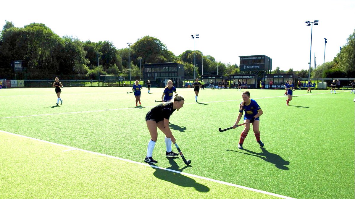 shieldsy69's tweet photo. Just the small matter of @Veritygk1 and @ImogenShields1 playing against each other today! 2-1 for GU. Sisterly love still there but not sure when it come the Premiership #newseason #hockeysback https://t.co/C41f2l60Aa