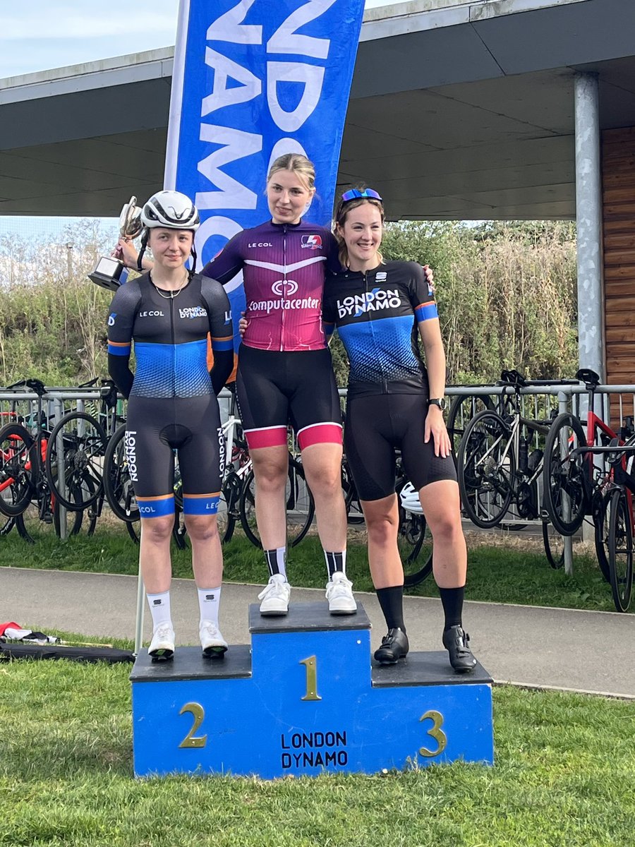 CallinanPaul's tweet photo. @LightningCycle very proud of my girl @eva_callinan winning club champs. Literally born a @LondonDynamo. https://t.co/oLXOCSj0Il