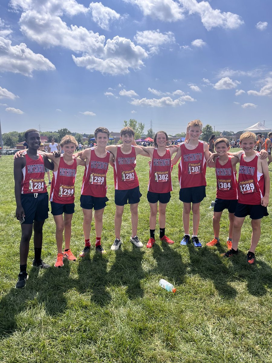 Cardinals had an outstanding day of racing! 
Girls Varsity: 1st place finish
Boys Varsity: 1st place finish
Girls Open: 7th place finish 
Boys Open: 1st place finish 
Way to go <a href="/KMS_Cards/">Kilbourne Athletics</a> <a href="/WWayCards/">Worthingway Cardinals Athletics</a> 
#itsworthit