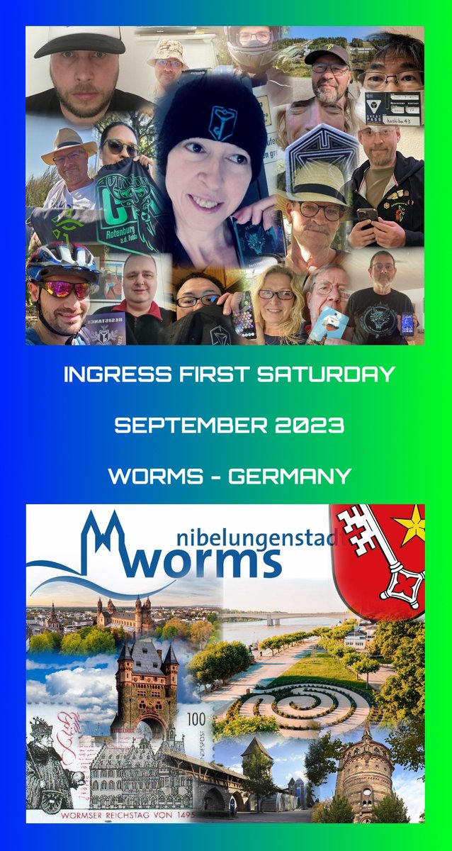 FSRheinNeckar's tweet photo. #IngressFS #お家でFS #VirtualFirstSaturday #FSatHome #IngressFSatHome #Ingress #RheinNeckar #Metropolregion #Worms #FSRheinNeckar IFS Worms GER September 2023 https://t.co/4CWQpIhGGE