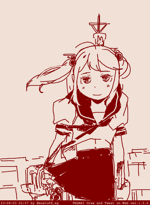 出番待ち #tegaki_dt 