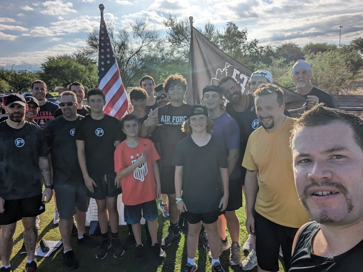 F3 Tucson killing it with the first of #ironpaxchallenge2023!
f3tucson.com
