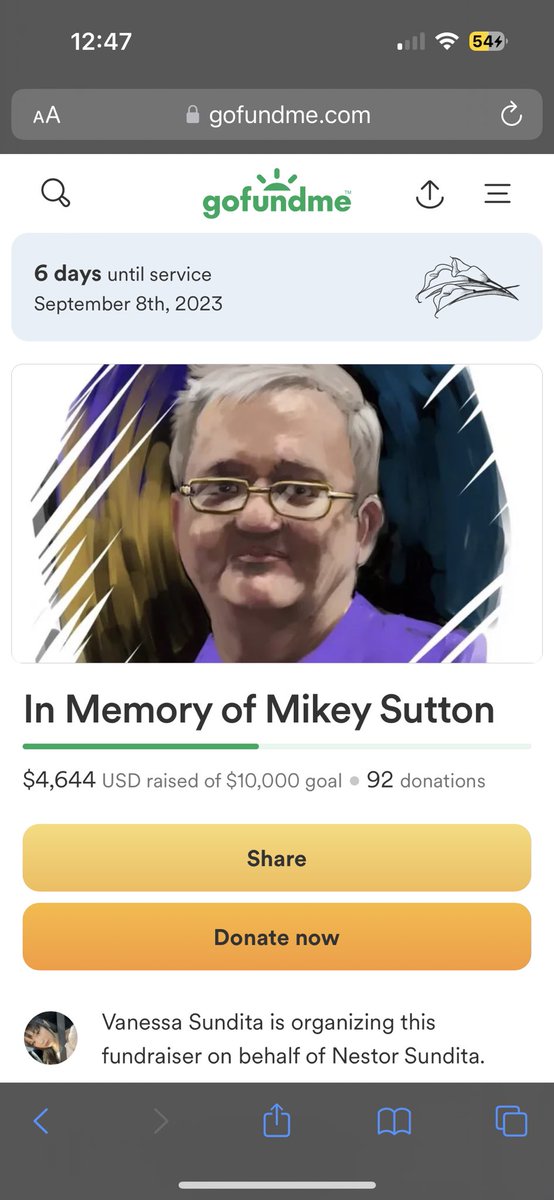 Josh62488's tweet photo. https://t.co/ySa1Zwfkyx
🙏❤️‍🩹🕊️
@MikeySutton1 meant so much to us Fans in Snyderverse Community. 214 isn’t much but it’s a very significant # to us. I challenge everyone to try to donate anywhere from $2.14 to $214 to help #MikeySutton family in need #MikeyVerse #MV4E #Dreamwalker https://t.co/stQwspyReR