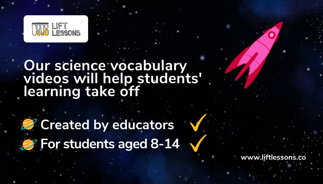 Many students with #SEND find science challenging because of the conceptual vocabulary. We worked with experts @WordAware & @lang4think to develop the most effective teaching tools that work for ALL learners. Check them out: liftlessons.co/science-home