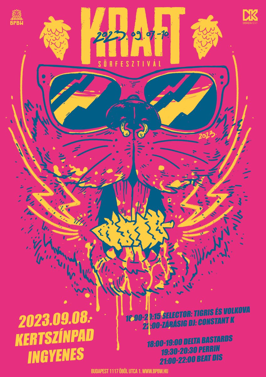 bpbeerweek's tweet photo. FREE LIVE BANDS AND DJ SETS DURING NEXT WEEK'S #KRAFT BEER FEST 2023 the timetable for all 4 days is here, live music is a big part of our festivals, it's a hassle every year, many try to talk us out of this all the time, but we're stubborn about this, obviously #nevergofullcraft https://t.co/nSibM7qTKe