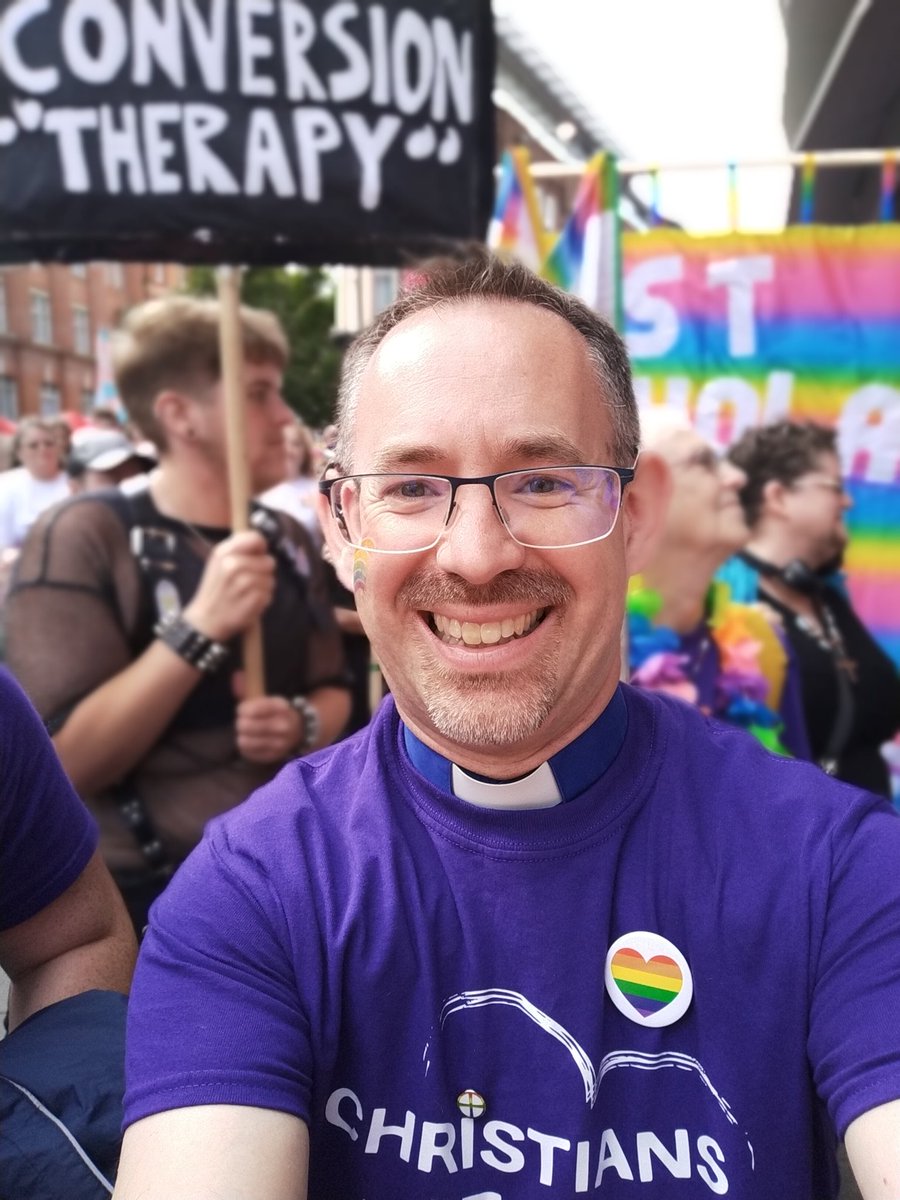 NathanSFalla's tweet photo. It was such a privilege to affirm God's inclusive love for all people by joining in Leicester Pride. 🏳️‍🌈 https://t.co/UjxYhpwMuG